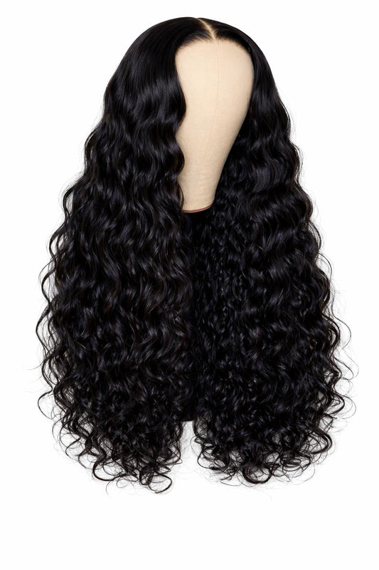 Virgin Mink HD Pre-made Water Wave Wig