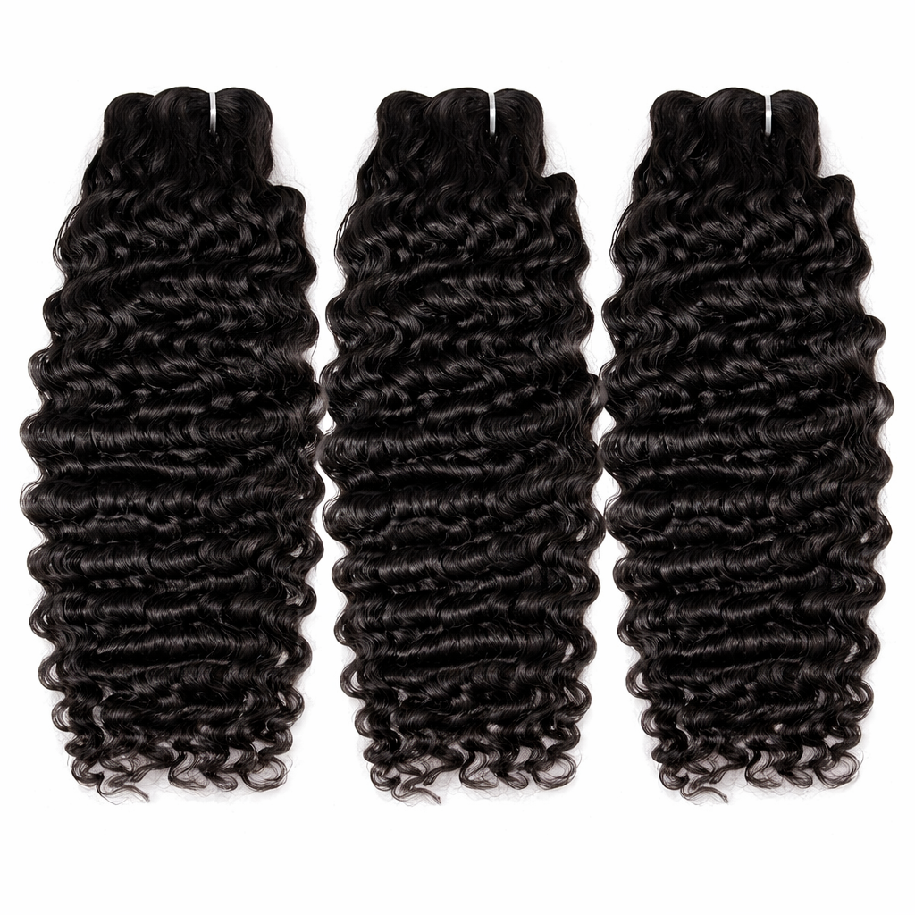 Virgin Mink Black Bundles